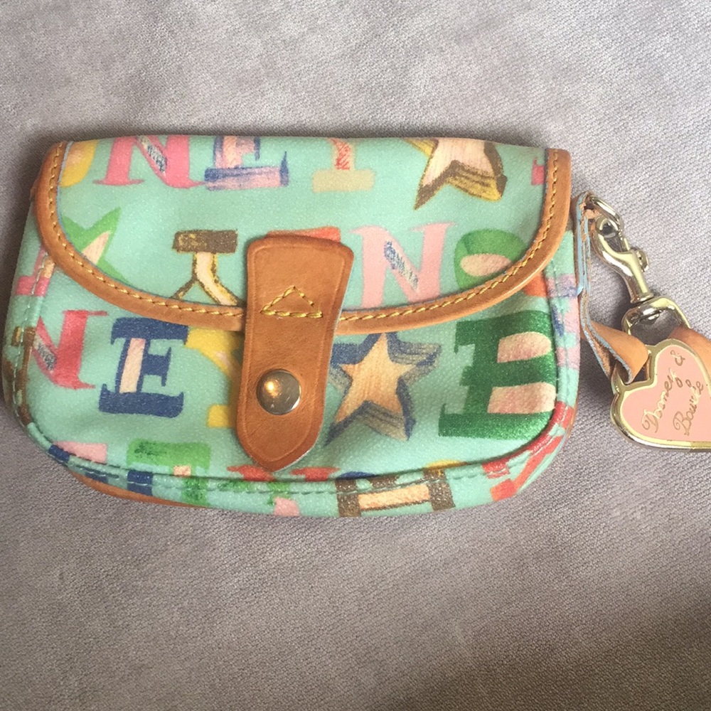 Dooney & Bourke Blue Wristlet